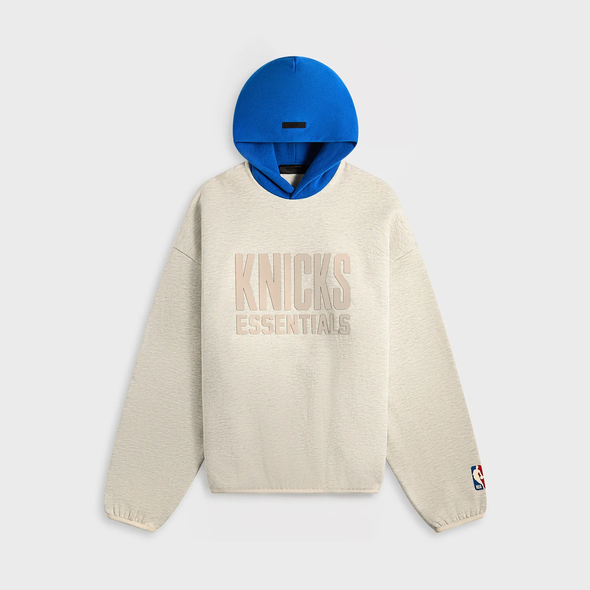 Silk Quick Drying Essentials Pull Over Hoodie Knicks Core Fleece - Light Heather / Blue