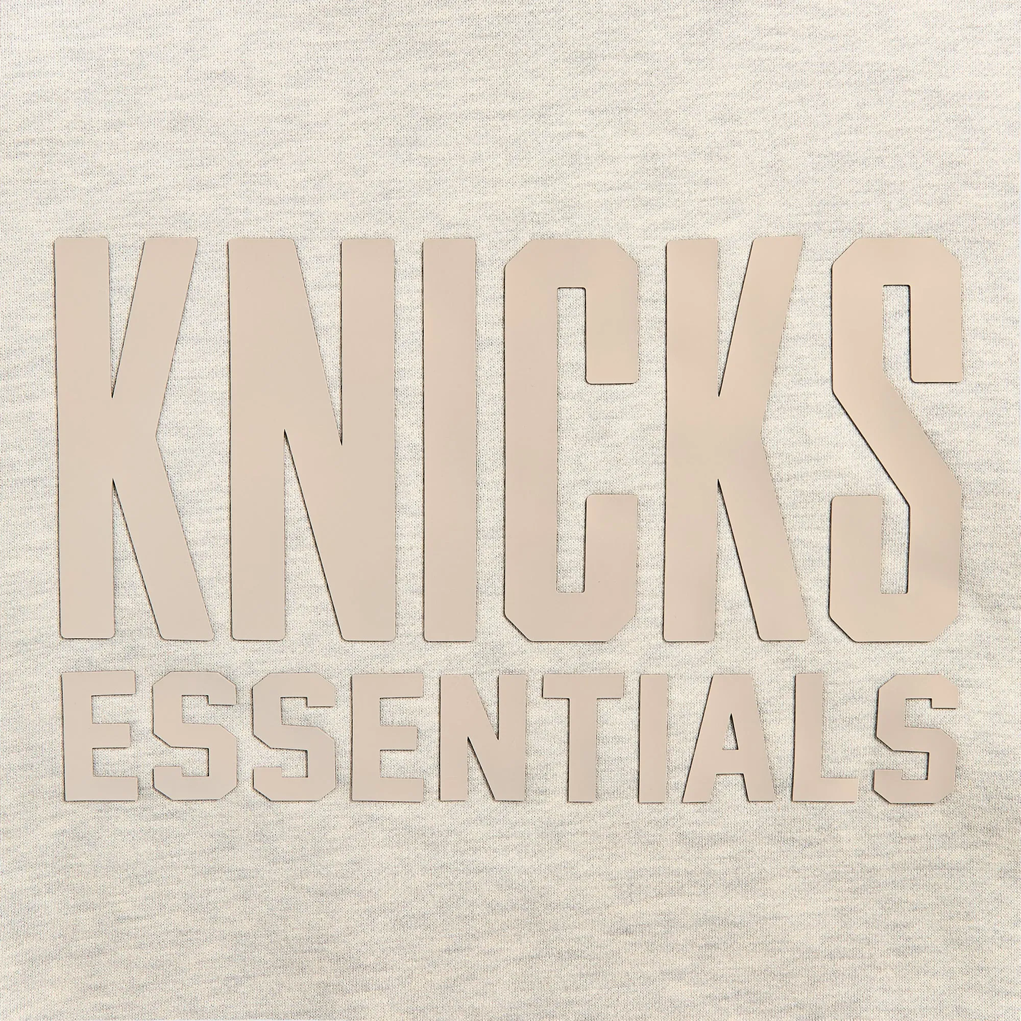 Closet Christmas Essentials Pull Over Hoodie Knicks Core Fleece - Light Heather / Blue