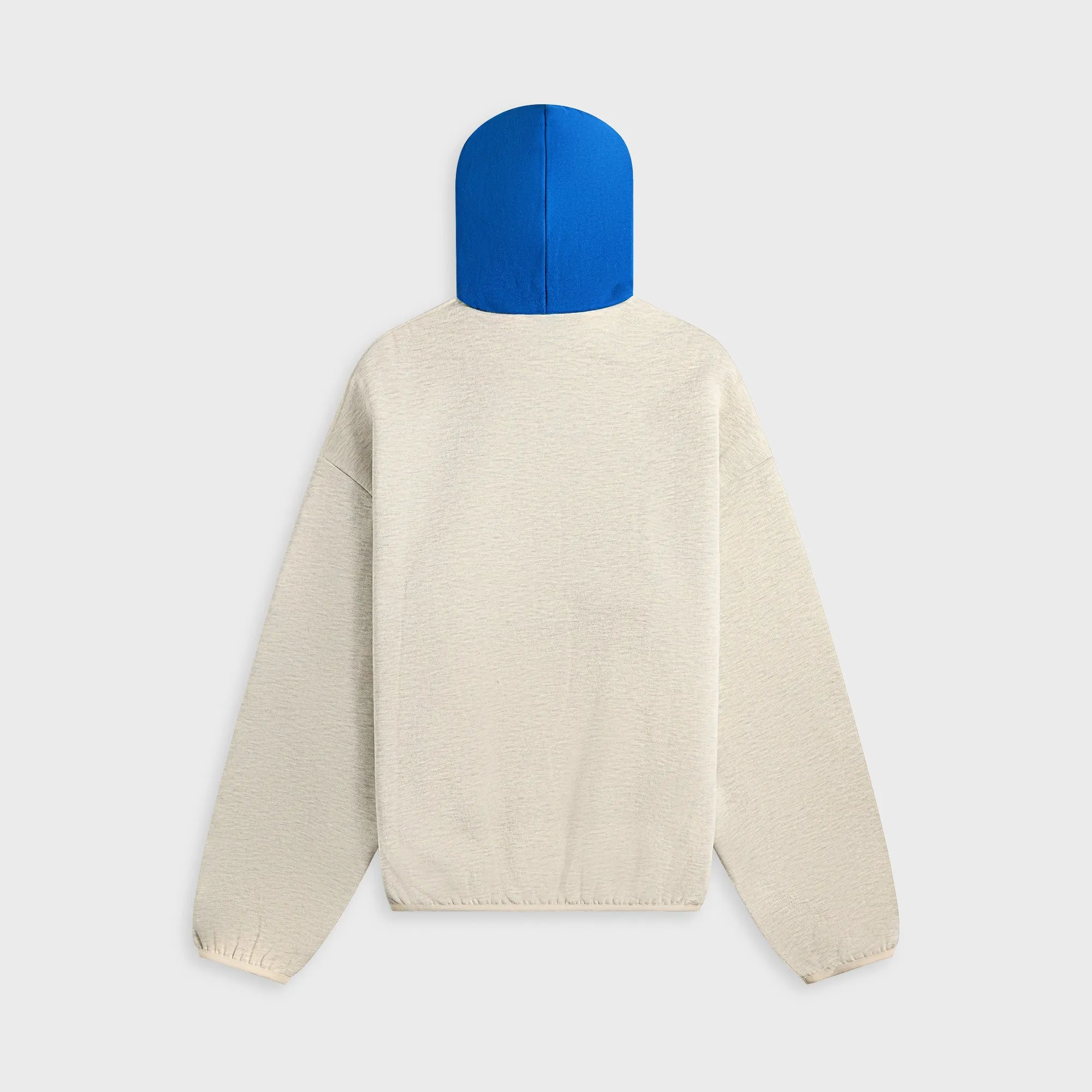 Essentials Pull Over Hoodie Knicks Core Fleece - Light Heather / Blue storage room