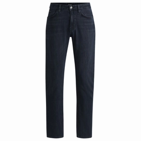 No Gap Waist Design Beach Day Breathable Delaware slim-fit jeans in dark-blue stretch denim