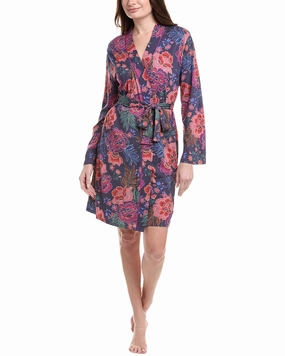 Layered Hem Details Machine Washable Fabric Johnny Was The Jonesy Sleep Robe