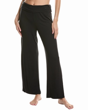 Flexible Stretch Material Midweight Fabric NATORI EDIT Skye Rib Pant