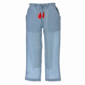 RecycledPolyester Kid's Misha Pants In Blue