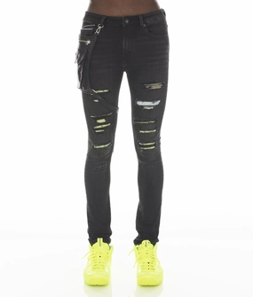 Fit And Easy Anti Static Treatment PUNK SUPER SKINNY IN GRADIENT