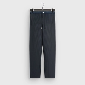 Straight Leg Functional Wear &Kin Double Weave Lenox Pant - Nocturnal