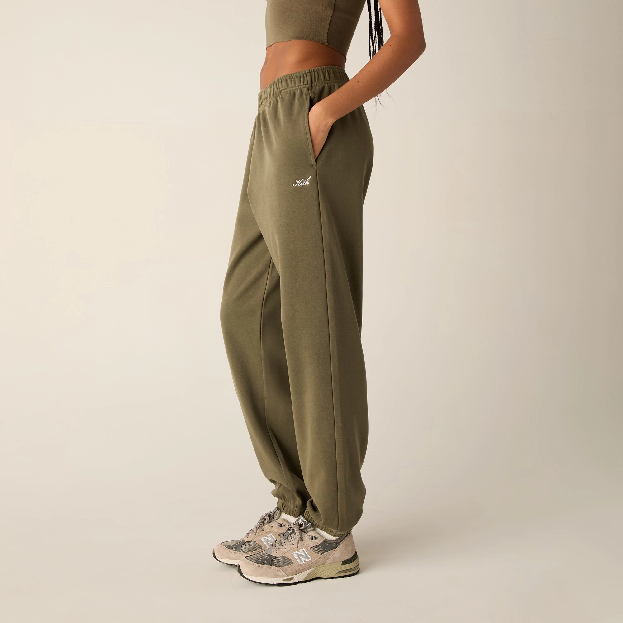 Kith Women Chelsea III Sweatpant - Canopy Neutral Look