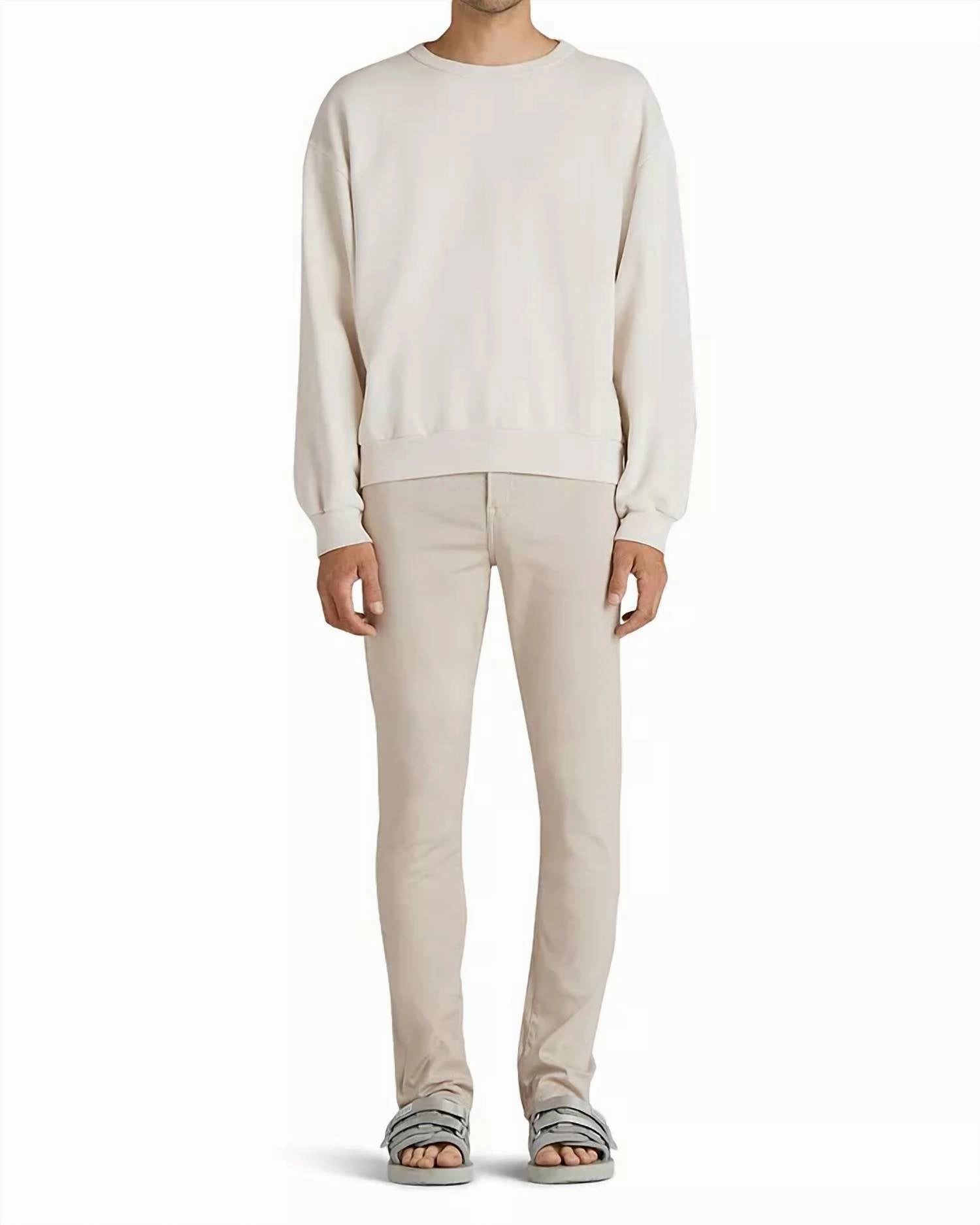 Office Wear Weekend Warrior Trend Setter Daily Wear Nature Lover Maddox Slim Fit Jeans In Oyster