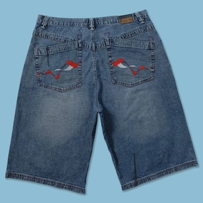 No Fuss Y2K Rocawear Jorts W38