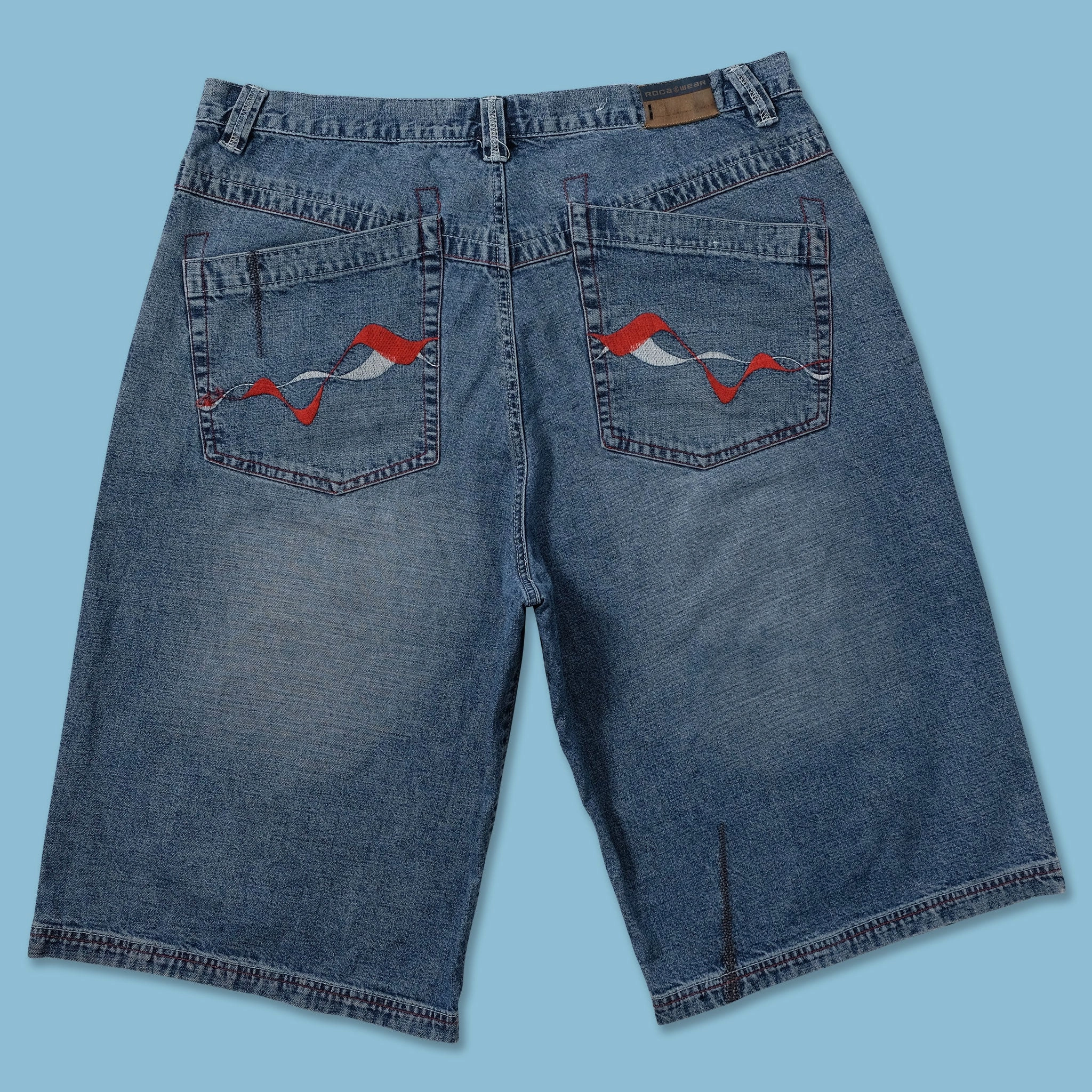 No Fuss Y2K Rocawear Jorts W38