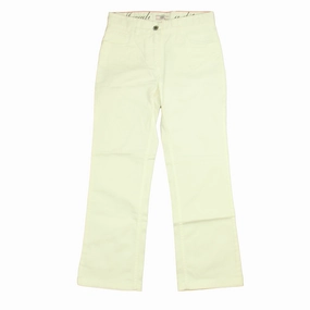 Soft Touch Blackout fabric Jacadi Girls White Jeggings