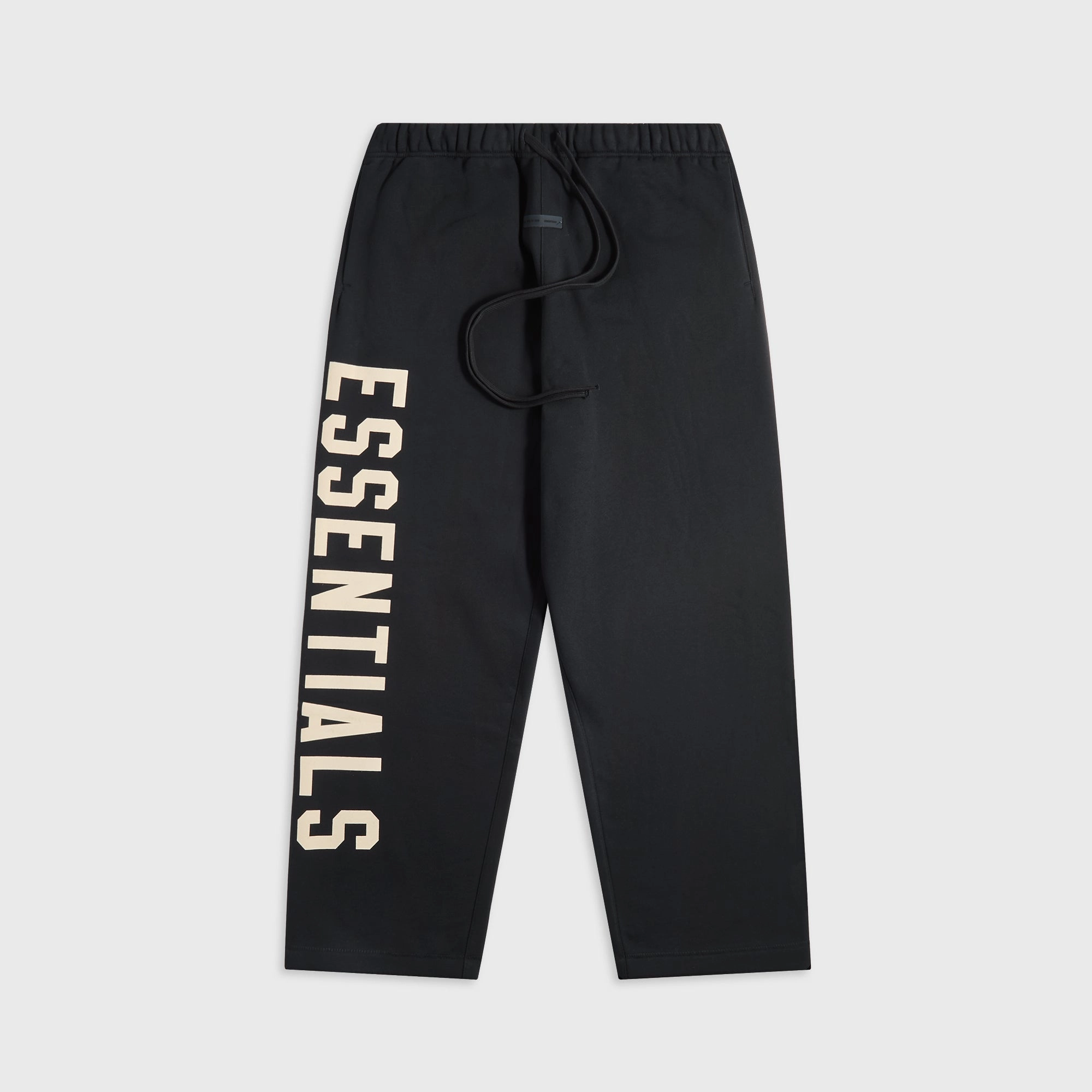 Essentials Lounge Fleece Sweatpant - Jet Black Chic Style Modular Attachment