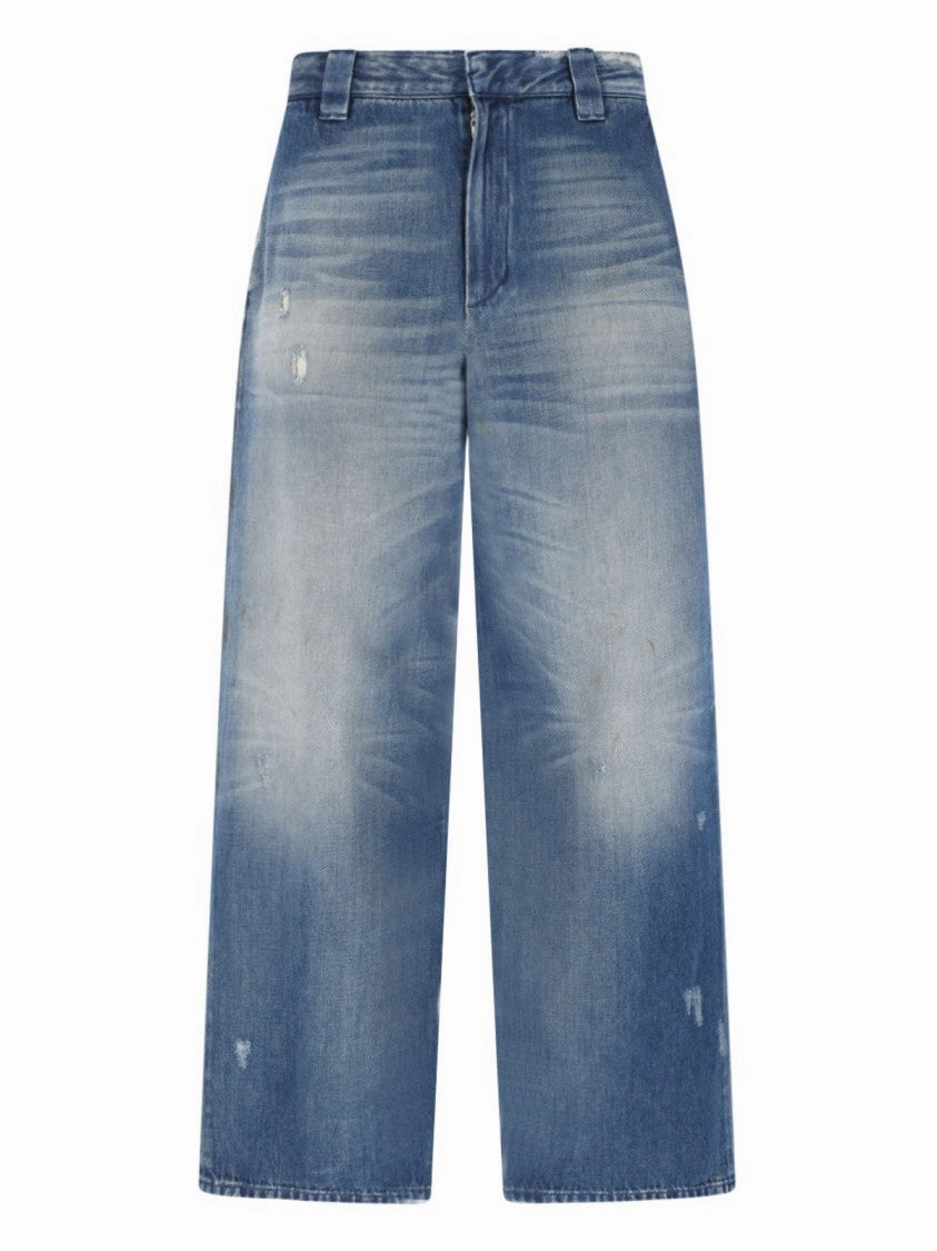 Eco Friendly Night Out Wide-Legged Jeans ?C Light Blue