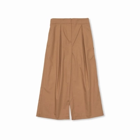 Perfect Comfort Fit DurableConstruction Burberry Kids EKD Pleated Wide-Leg Cotton Trousers