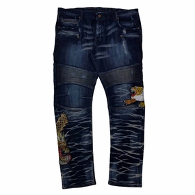 Comfortable Choice Men's Kamodo Jeans In Dark Wash