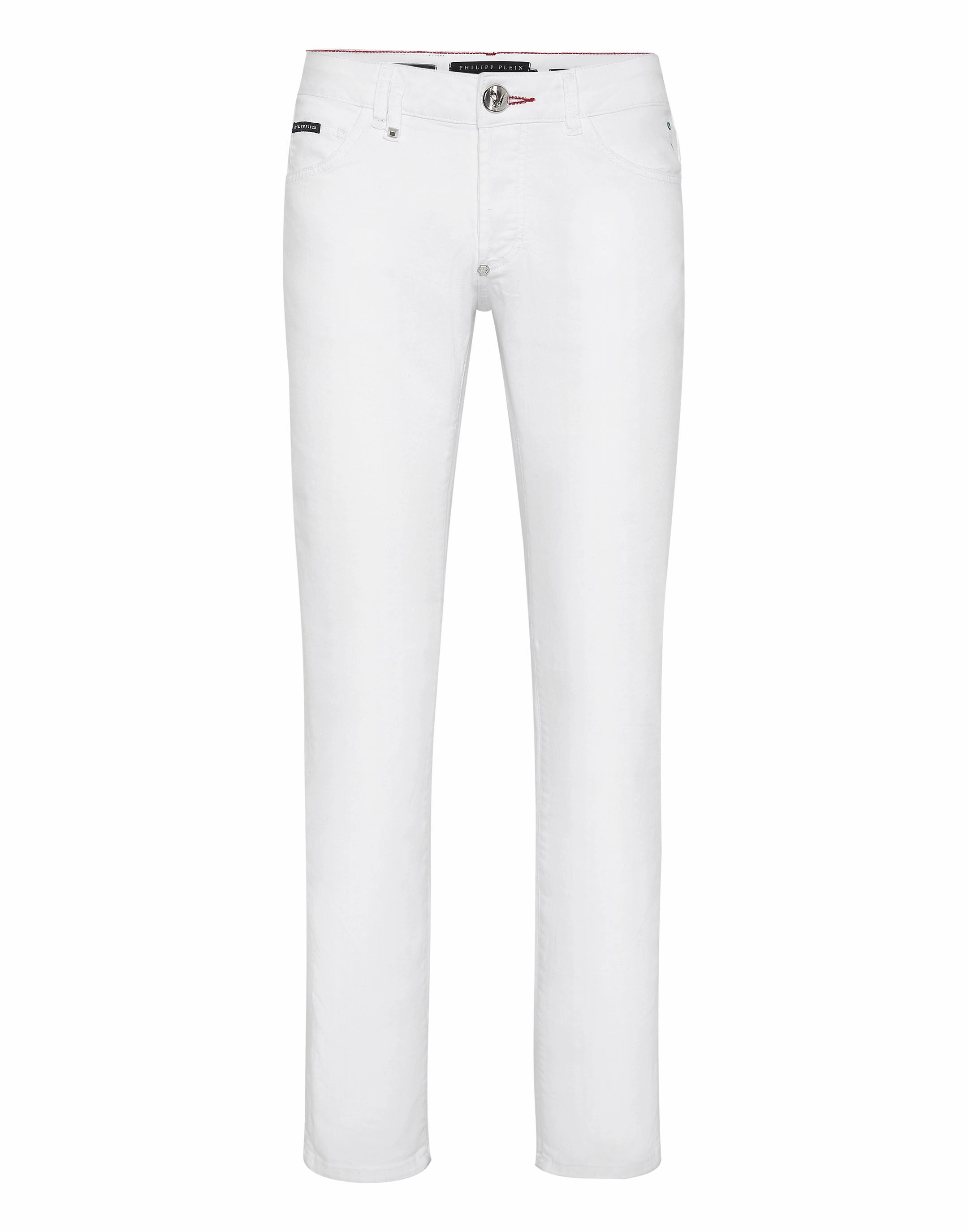 Light Wear Natural Style Denim Trousers Super Straight Cut