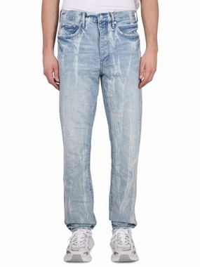 abrasion resistant coating Relaxed Fit Light Blue Denim Jeans