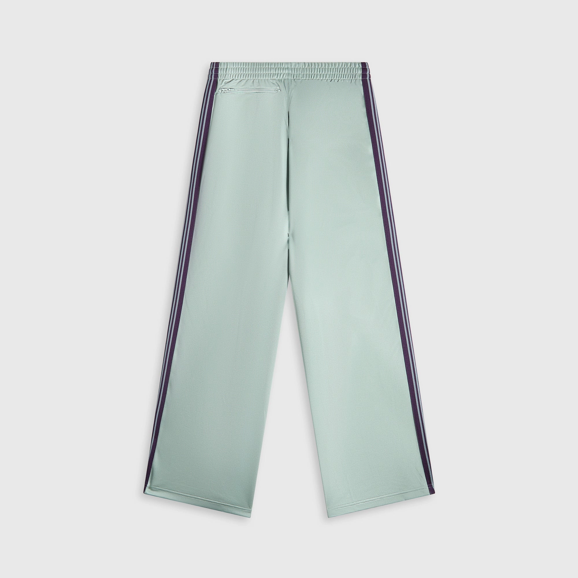 Needles H.D. Track Pant Poly Smooth - Sax Rubberized Hem Cuffed hem