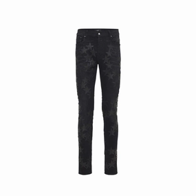 Amiri Cotton blue Men's Jeans Functional Fit