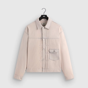 Light Diffusing Fabric Kith Alonzo Denim Jacket - Washed Pastel