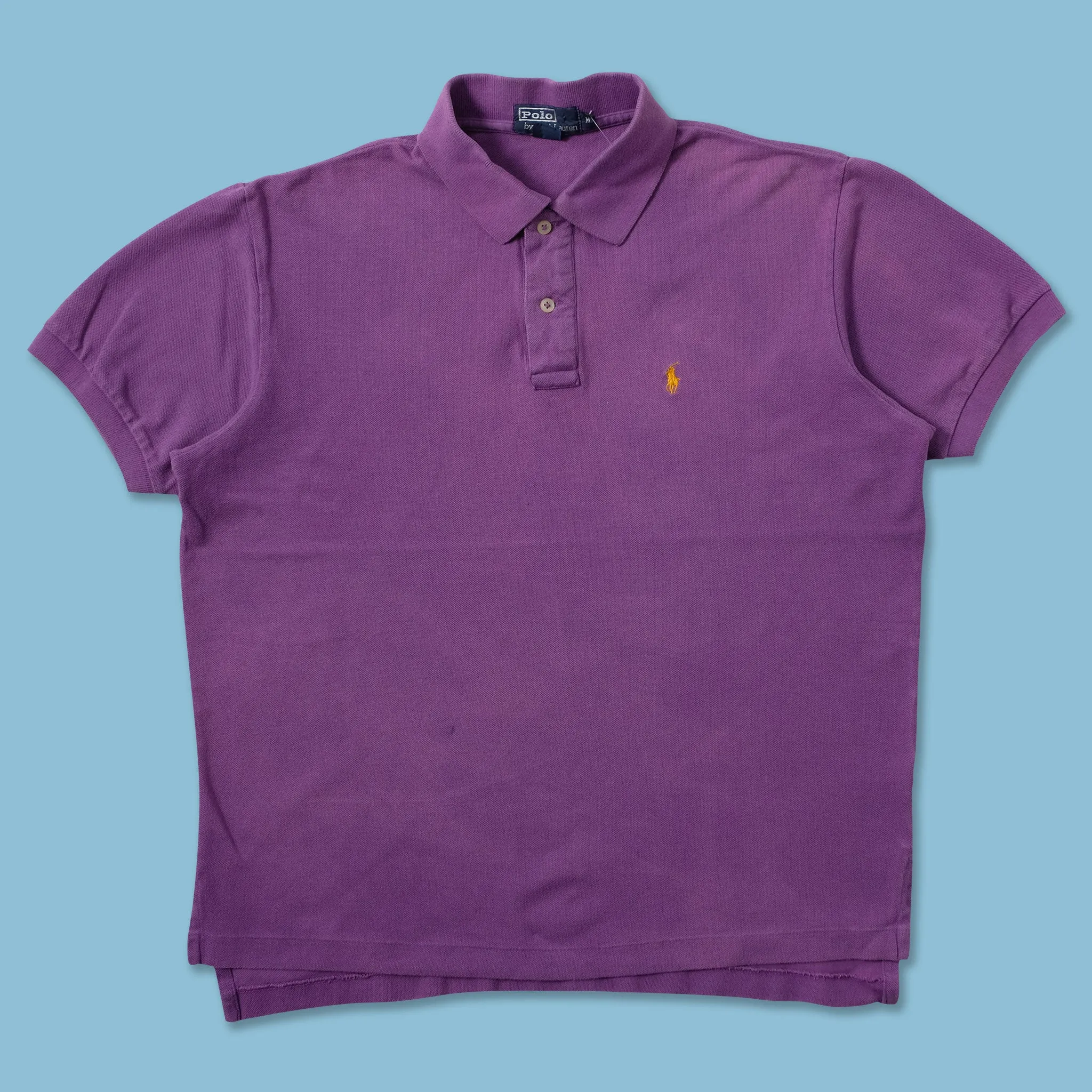Breathable Textile Vintage Polo Ralph Lauren Polo Large