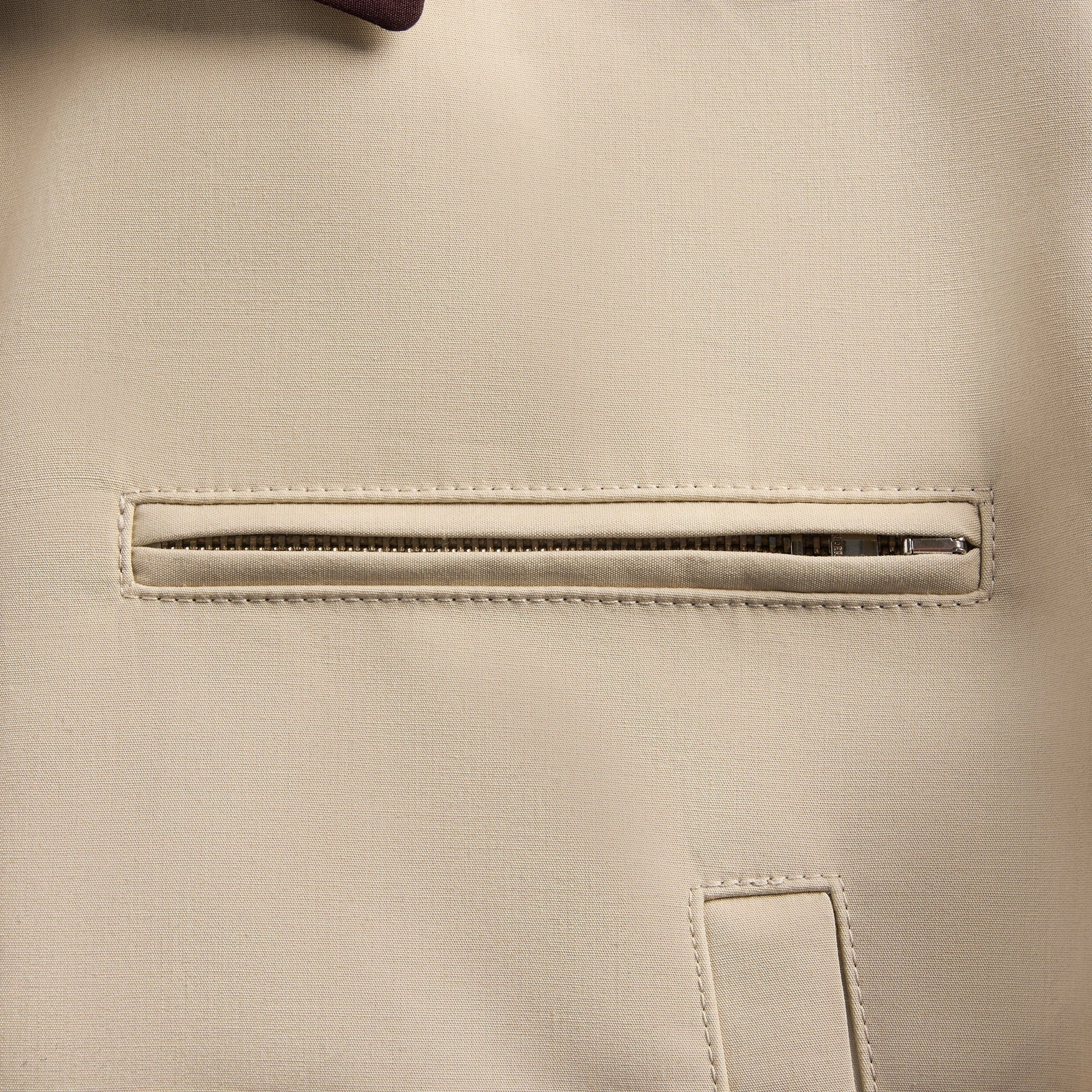 JW Anderson Wear Jacket - Nougat / Chocolate Recycled Material Street Comfort Fit