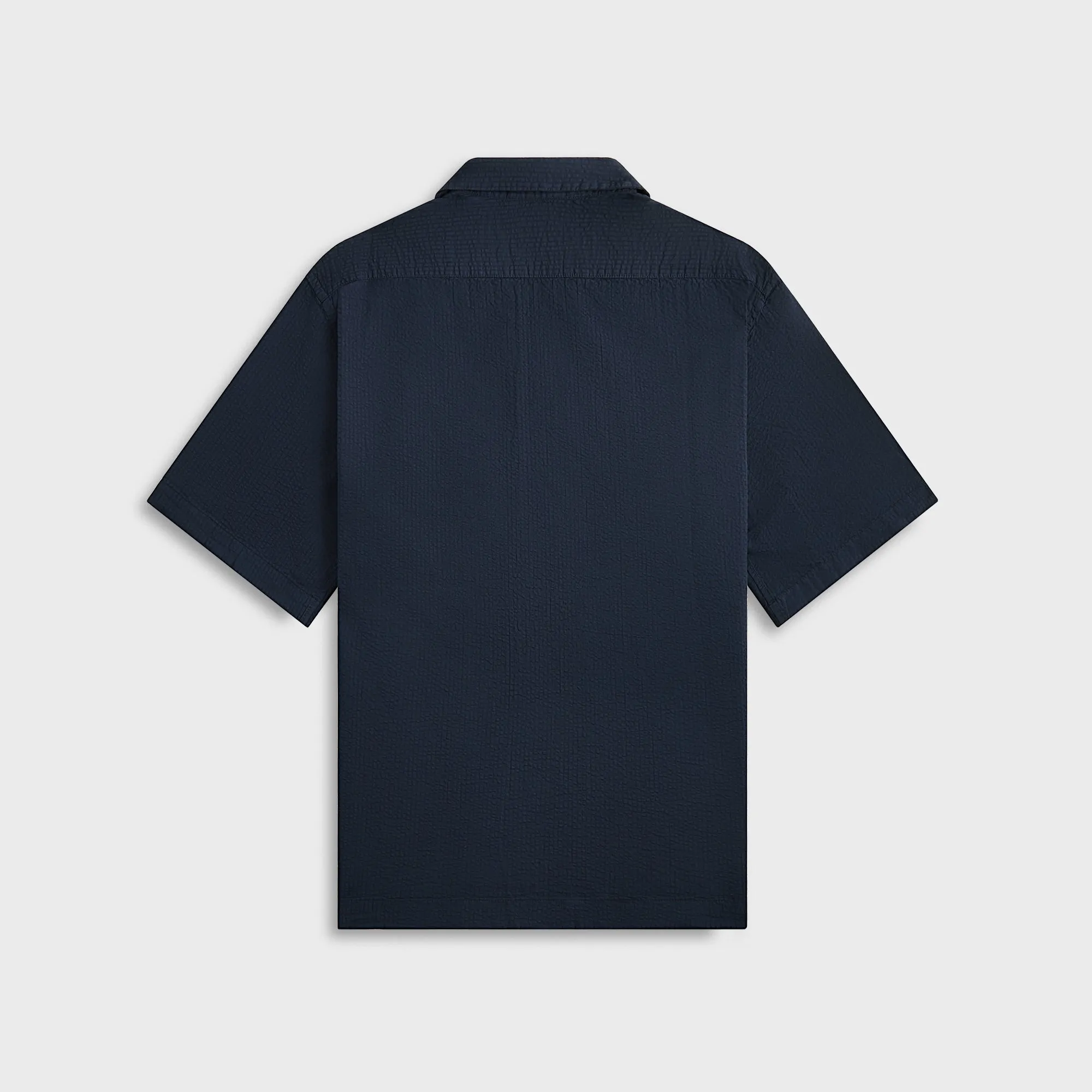 Relaxed Vibe Stretchable Fabric Barena Camicia Solana Lassa Shirt - Navy