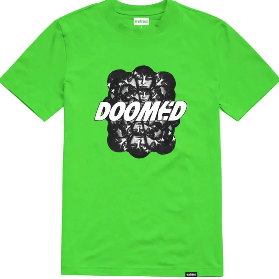 City Outfit Minimal Outfit Etnies Doomed Witches T-Shirt - Lime