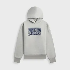 Refined Moncler Hoodie Sweater - Grey