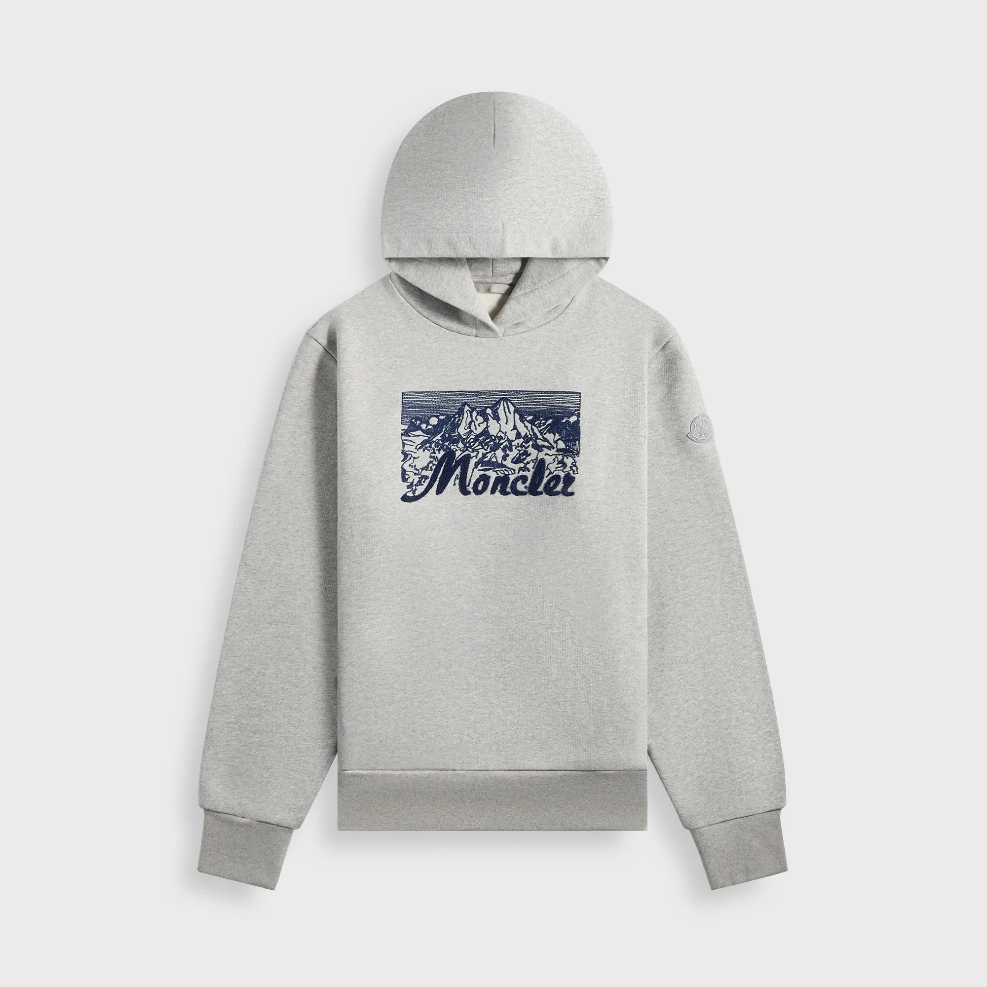 Refined Moncler Hoodie Sweater - Grey