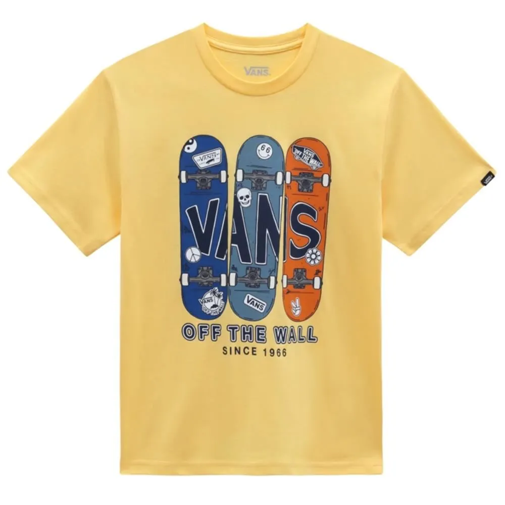 Vans Boys Boardview T-Shirt - Samoan Sun Classic Layering