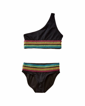 Little Peixoto Zoni Bikini Set Poolside Lounge Neon-Brights