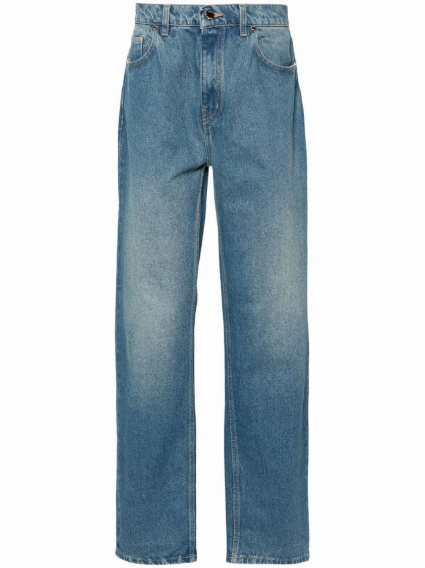 Neutral Daily Wear Adult Fashion Elegant Travel Outfit Minimalist Style Tennis Club Tapered-Leg Jeans