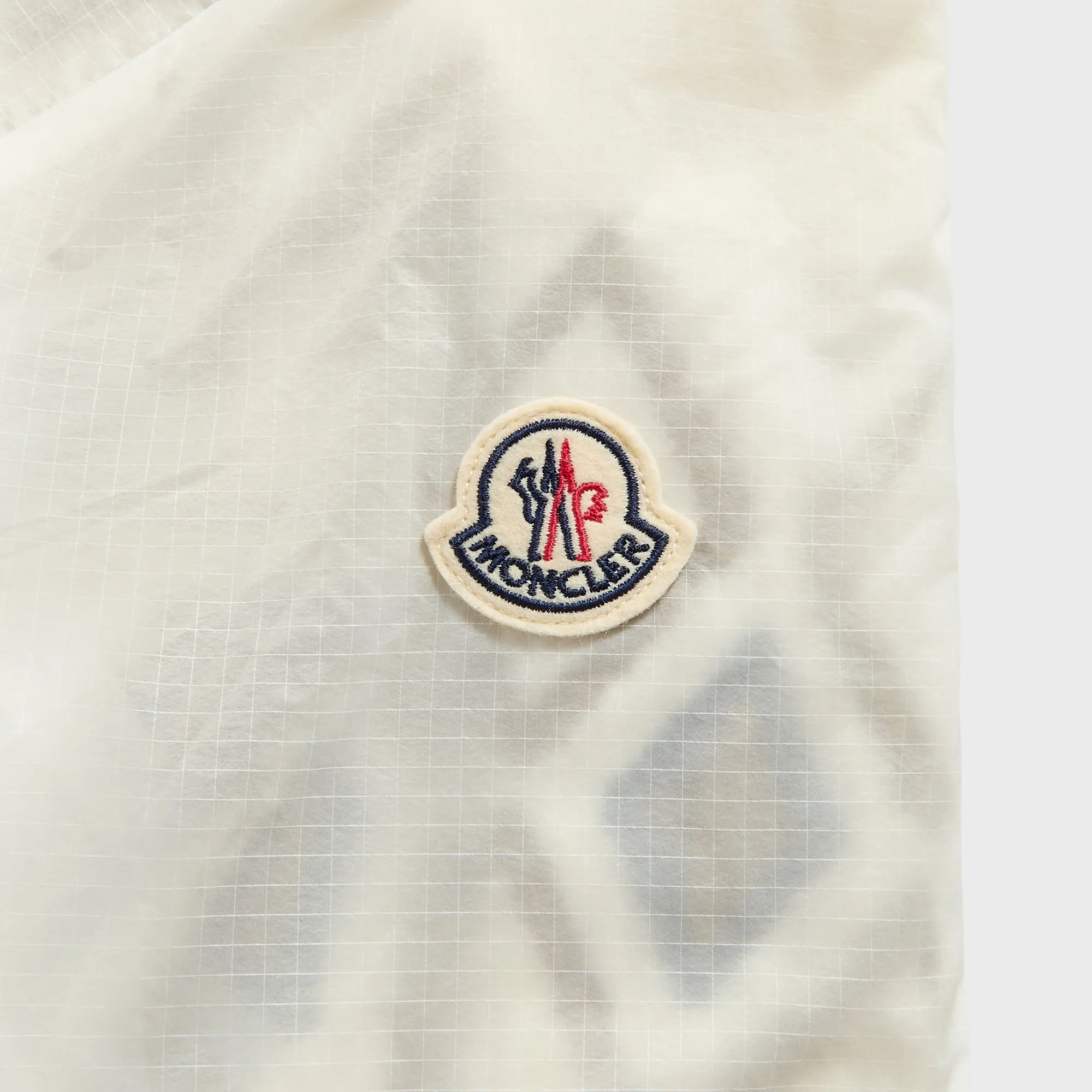 Moncler Reversible Wool Zip-Up Hoodie - White / Green Easy to match