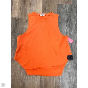 Tank Top By LNA In Orange, Size: M CroppedLength