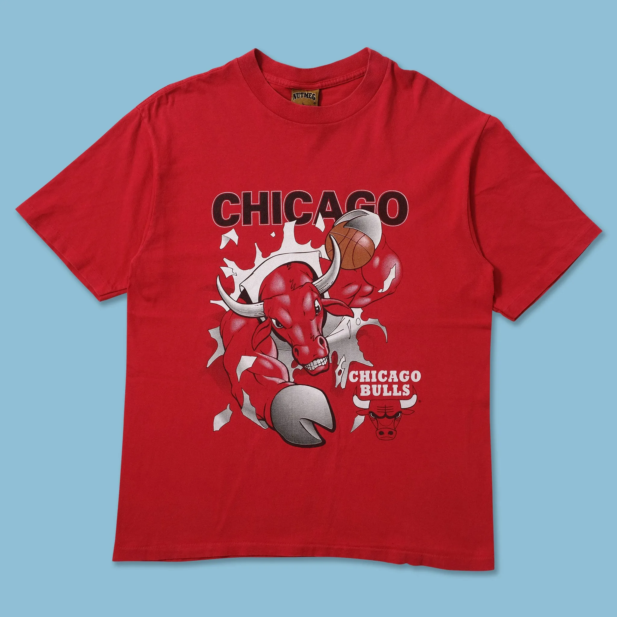 Vintage Chicago Bulls T-Shirt Medium Versatile Layer Tear Resistant