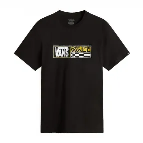 Sports Outfit Ribbed Collar Trim Vans Hi Stretch T-shirt - Black