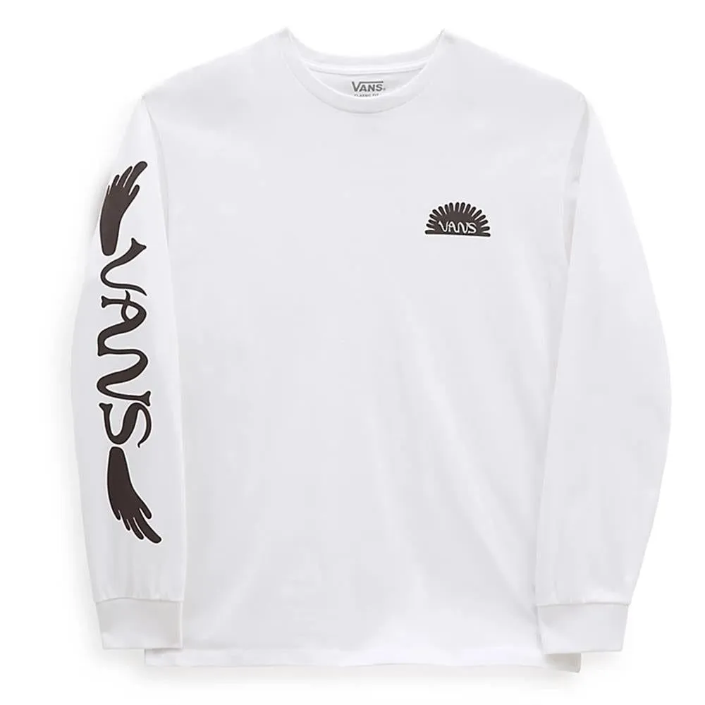 Everyday Fashion Vans Dakota Roche Long Sleeve T-Shirt - White