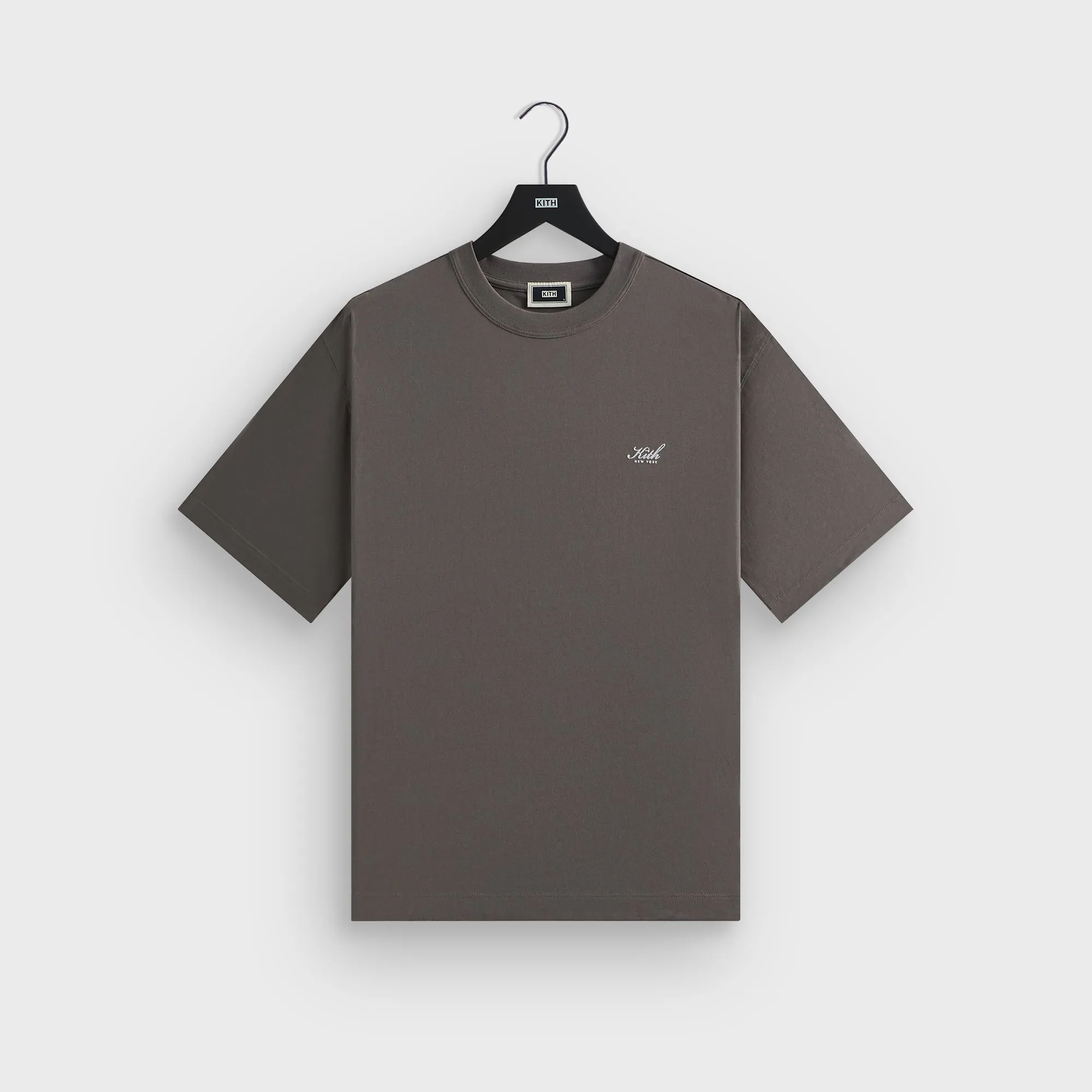 Kith Alex Boxy Tee - Char Casual Chic Floral freshness