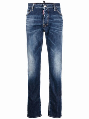All Season Fabric Weight Cool Guy Distressed Skinny Jeans