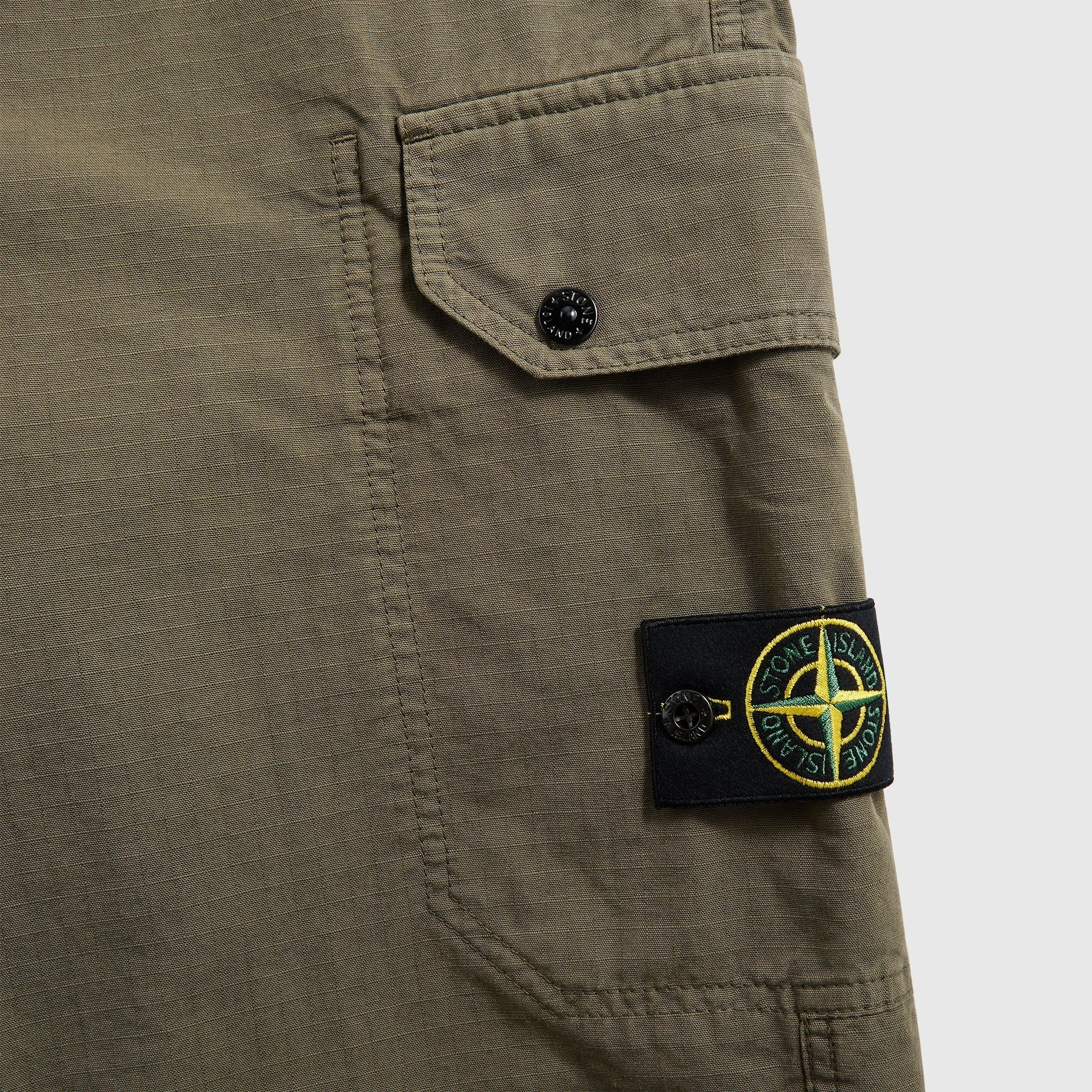 Stone Island Trousers - Military Green Move Freely