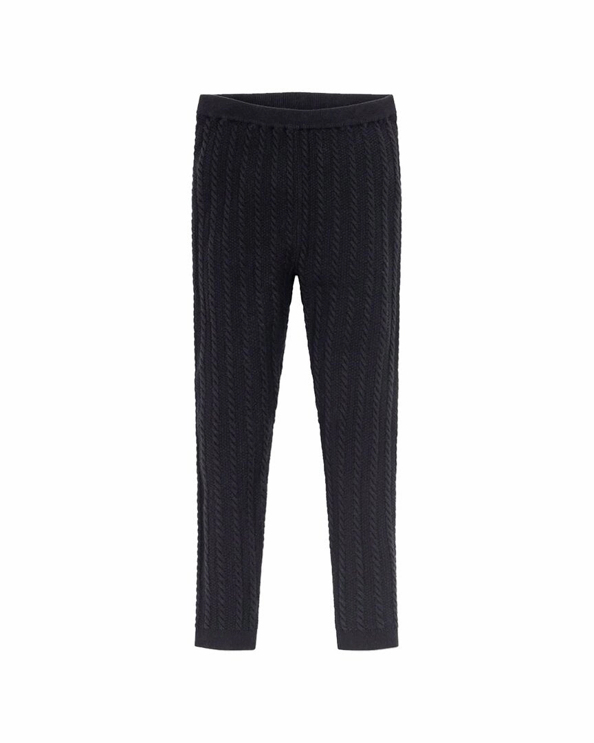 Hope & Henry Cable Sweater Legging Core Utility Travel Ready Fit