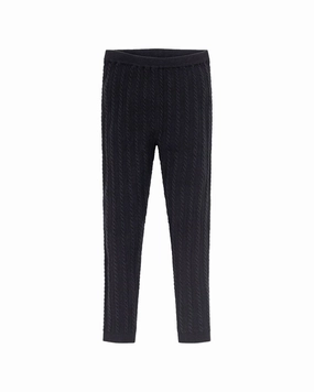 Hope & Henry Cable Sweater Legging Core Utility Travel Ready Fit