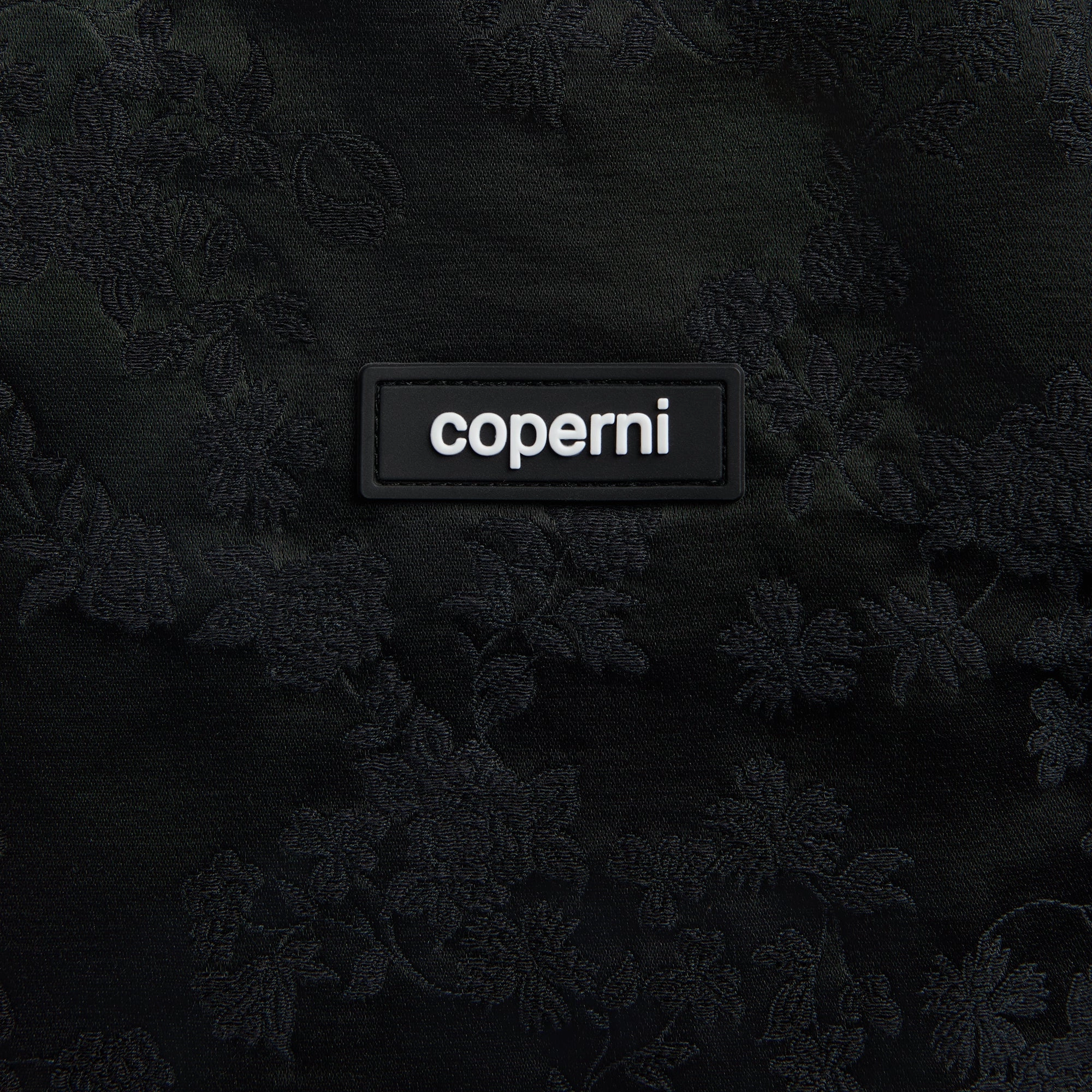 Coperni Jacquard Zipped Jacket - Black Quick Dry Performance
