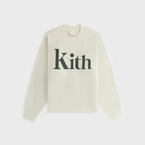 Kith Women Asher New York Crewneck - Veil ideal for birthdays