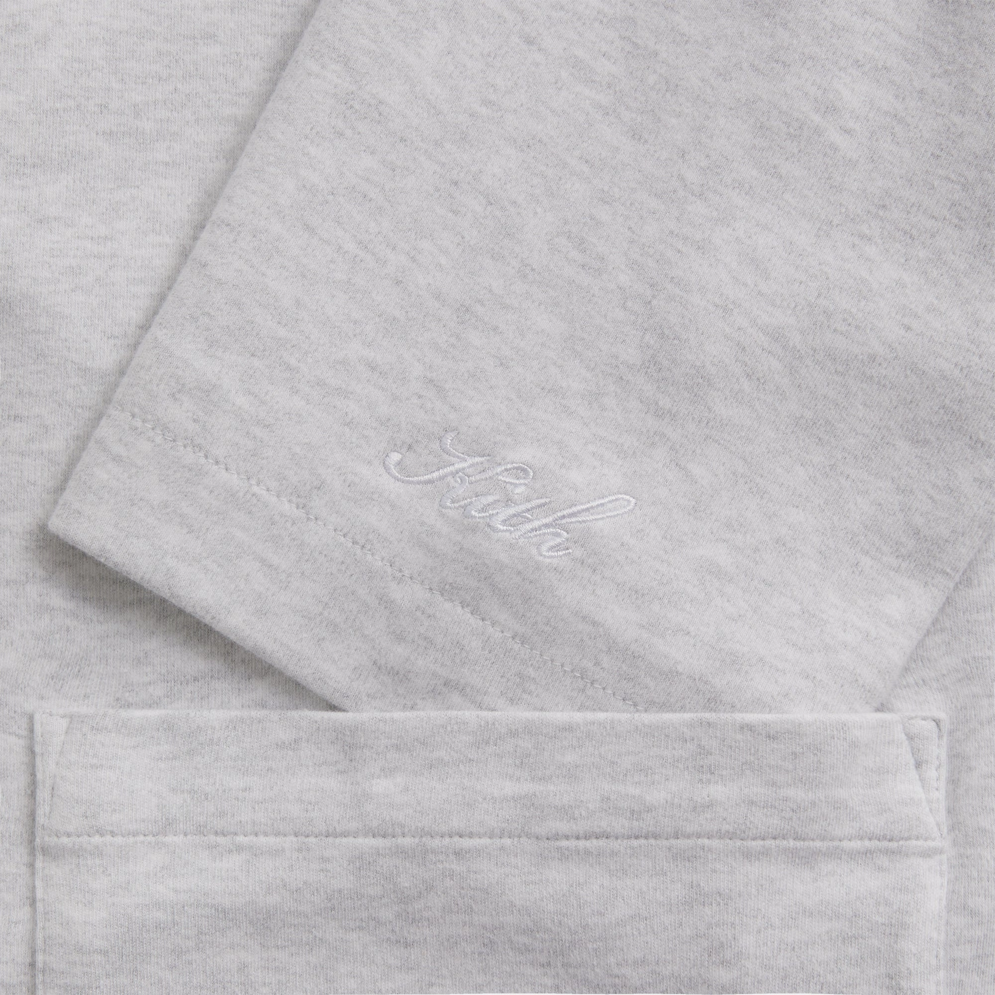 Windbreaker Style WaterRepellent Finish Kith Interlock Karter Gi - Light Heather Grey