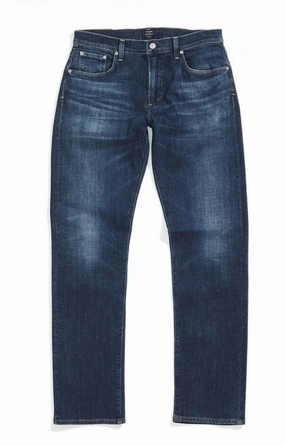 Core Slim Straight Fit In Eastgate Acid Wash Effect fade resistant color