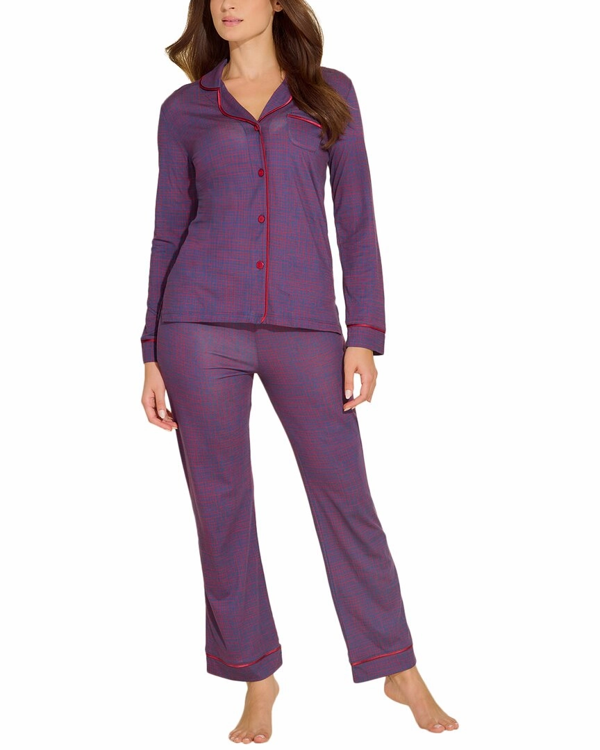 Cosabella Bella Printed Top & Pant Set Odor Control Technology