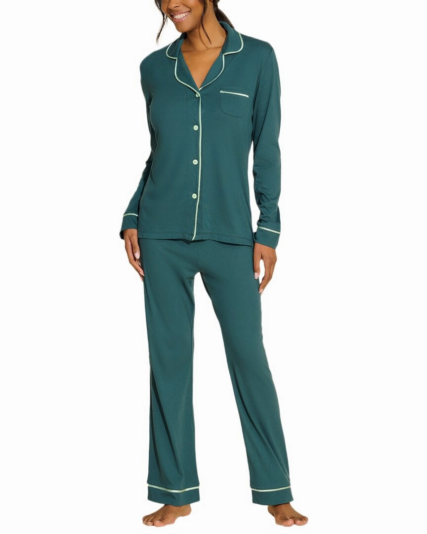Cosabella Bella Top & Pant Pajama Set Tear Resistant Fabric