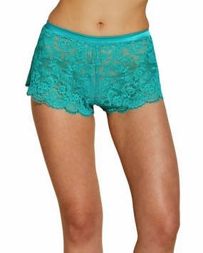 Cozy Fleece Backing Low Maintenance Care Cosabella Courtney Lace Boxer