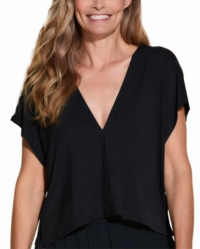 Cosabella Talco Double V Top Minimalist Style Buttery Soft Texture